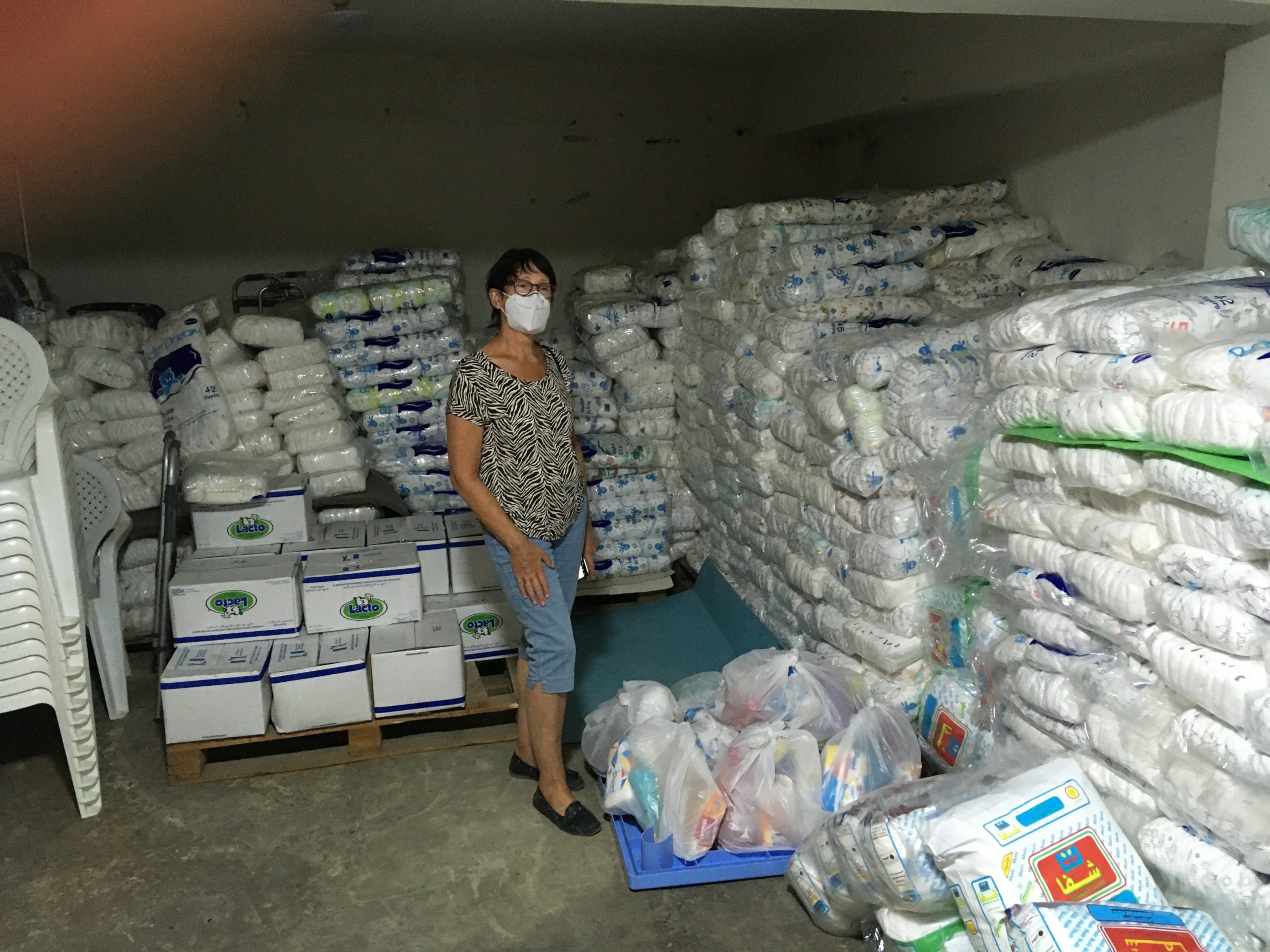 Hilfsgüter für Bedürftige