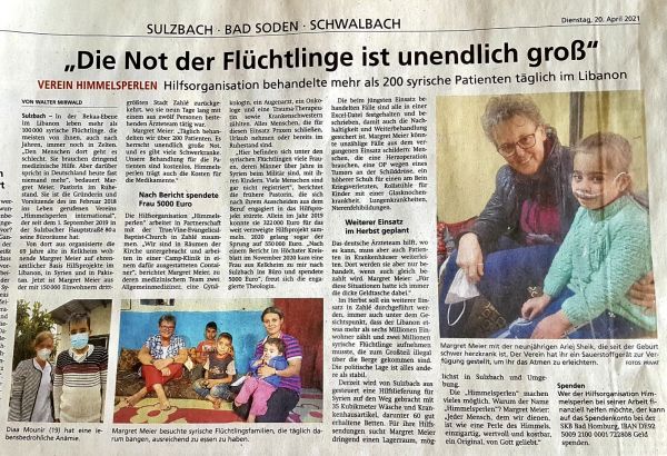 Höchster Kreisblatt 20.04.2021