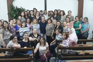 Frauenveranstaltung, Sprecherin Margret Meier