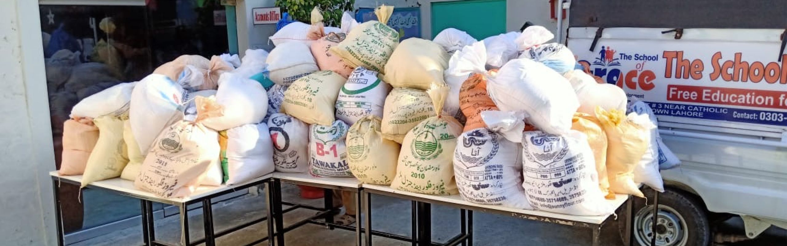 Hunger Nahrungsmittelhilfe Pakistan Himmelsperlen International